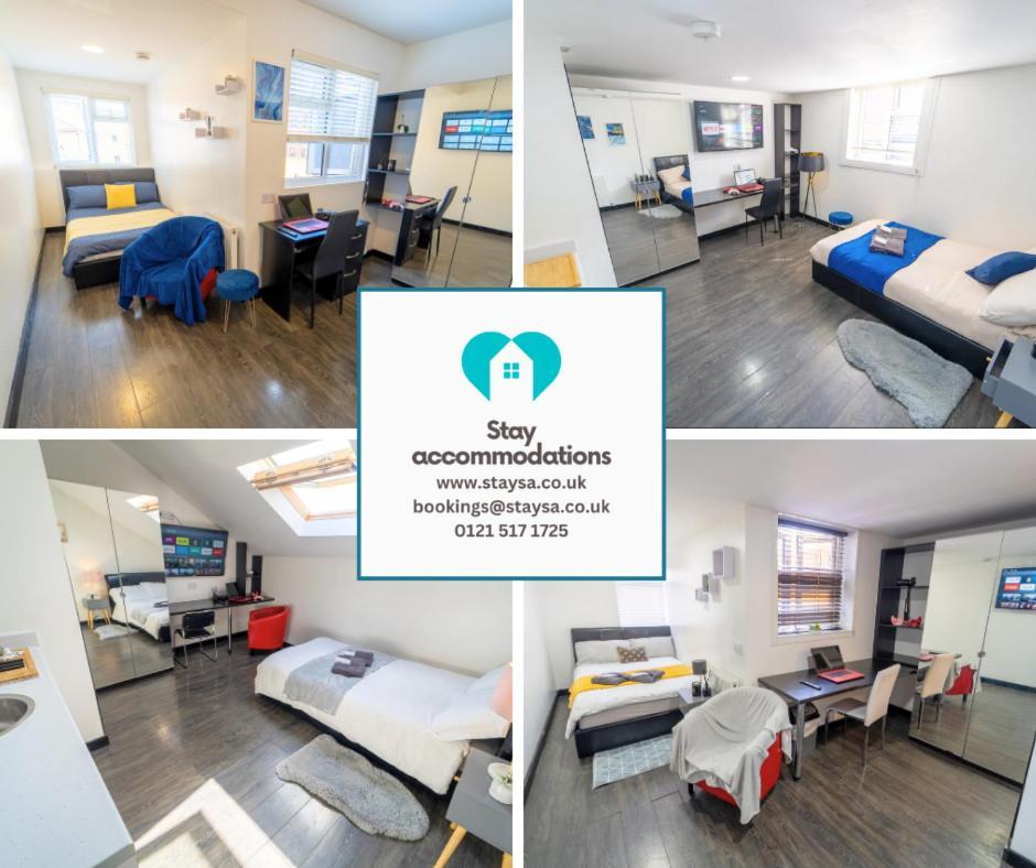 Staysa Equipped Studios Near Qe And Uob In Guesthouse Close To The City! Birmingham Exteriér fotografie